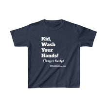 Load image into Gallery viewer, Kids Heavy Cotton™ Tee Wash Your Hands!