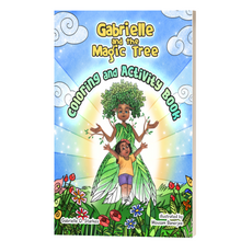 Load image into Gallery viewer, Gabrielle and the Magic Tree Coloring and Activity Book