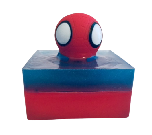 Spider Man Finger Puppet Soap