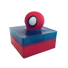 Load image into Gallery viewer, Spider Man Finger Puppet Soap
