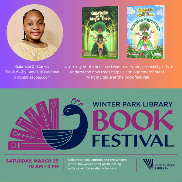 Gabrielle O. Starkes at the Winter Park Library - Winter Park Book Festival