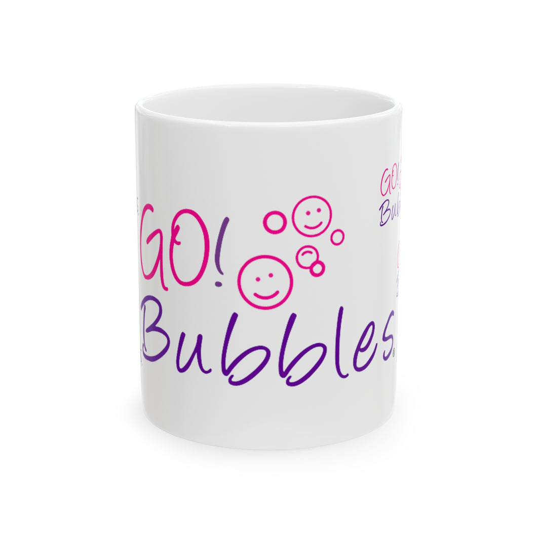 Ceramic Mug 11oz GO! Bubbles