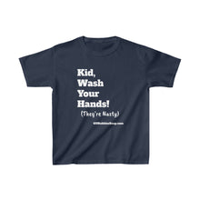 Load image into Gallery viewer, Kids Heavy Cotton™ Tee Wash Your Hands!
