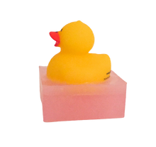 Load image into Gallery viewer, Duckie Bath Toy Soap
