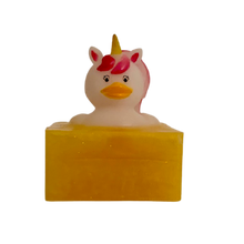 Load image into Gallery viewer, UniDuck Bath Toy Soap
